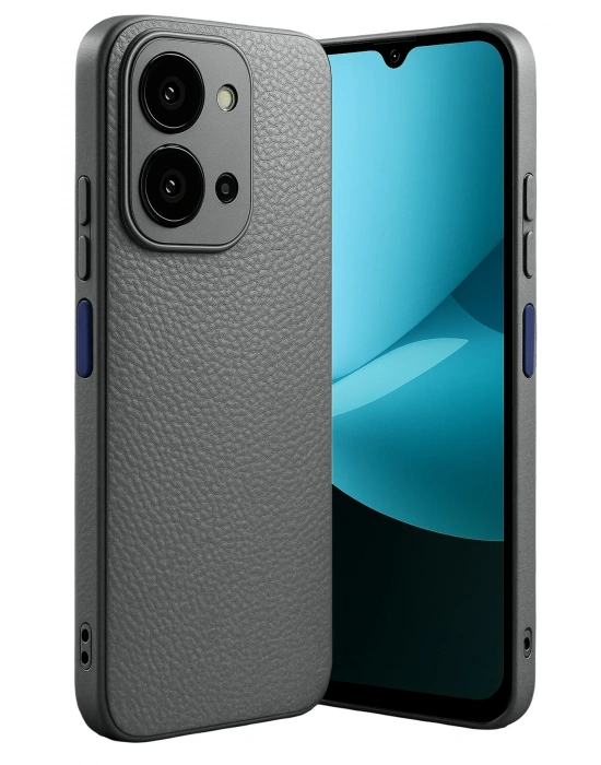 Newface Xiaomi Redmi 15C 4G Thermax Silikon Kılıf - Gri