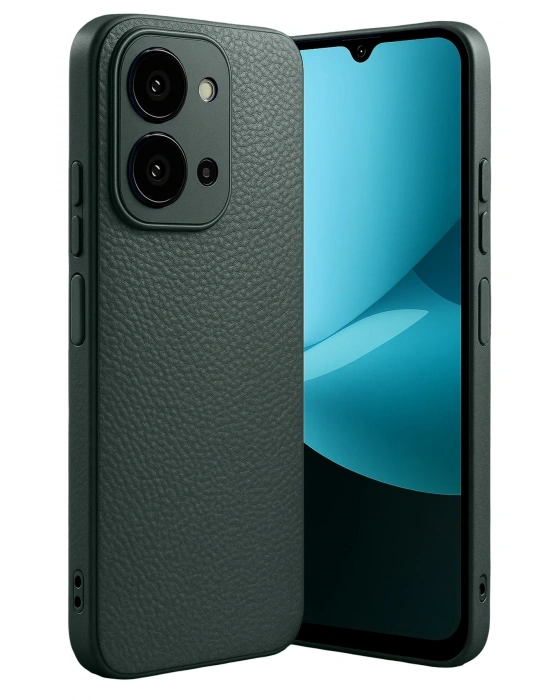 Newface Xiaomi Redmi 15C 4G Thermax Silikon Kılıf - Koyu Yeşil