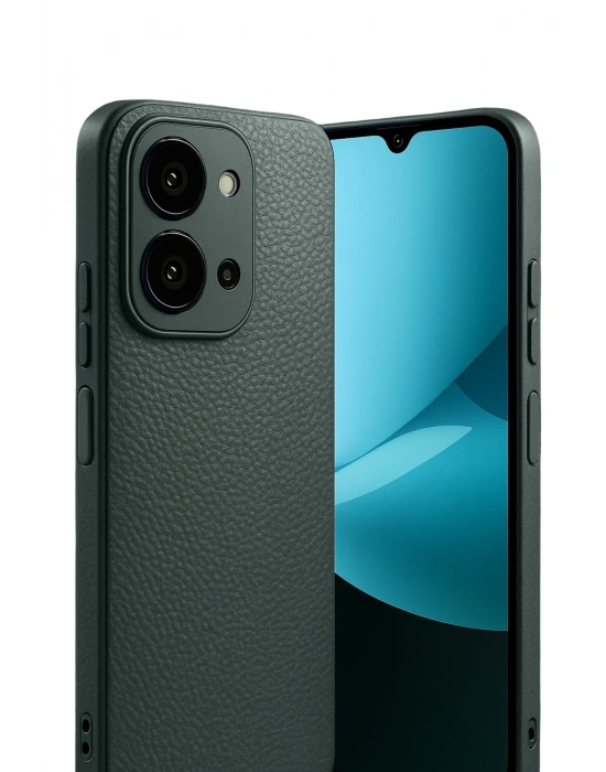 Newface Xiaomi Redmi 15C 4G Thermax Silikon Kılıf - Koyu Yeşil