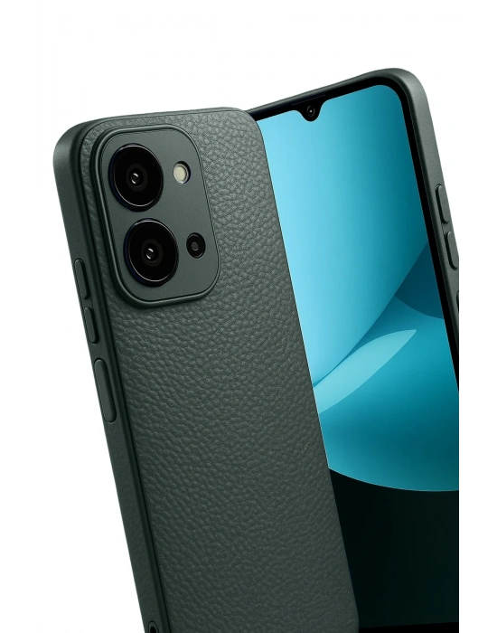 Newface Xiaomi Redmi 15C 4G Thermax Silikon Kılıf - Koyu Yeşil