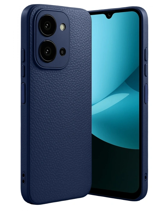 Newface Xiaomi Redmi 15C 4G Thermax Silikon Kılıf - Lacivert