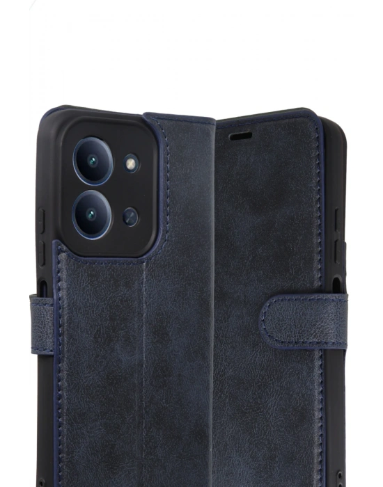 Newface Xiaomi Redmi 15C 4G Trend S Plus Kapaklı Kılıf - Lacivert