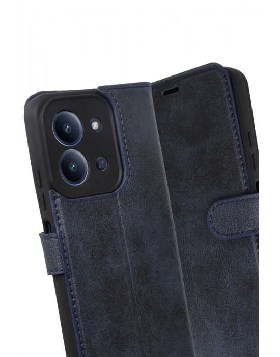 Newface Xiaomi Redmi 15C 4G Trend S Plus Kapaklı Kılıf - Lacivert