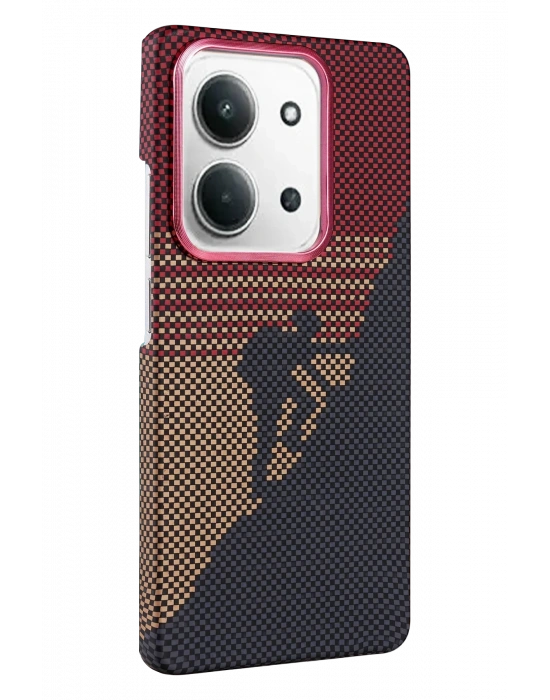 Newface Xiaomi Redmi 15C 4G Vega Magsafe Kapak - Kırmızı