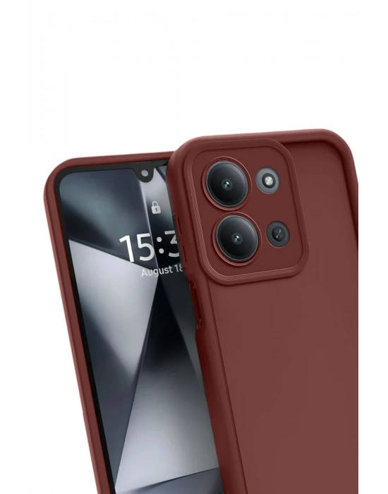 Newface Xiaomi Redmi 15C 4G Viera Silikon - Bordo