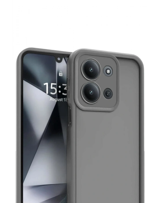 Newface Xiaomi Redmi 15C 4G Viera Silikon - Gri