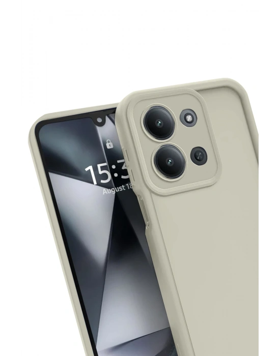 Newface Xiaomi Redmi 15C 4G Viera Silikon - Krem