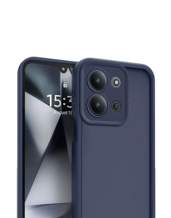 Newface Xiaomi Redmi 15C 4G Viera Silikon - Lacivert