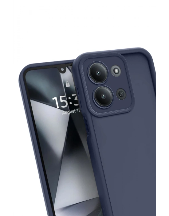 Newface Xiaomi Redmi 15C 4G Viera Silikon - Lacivert