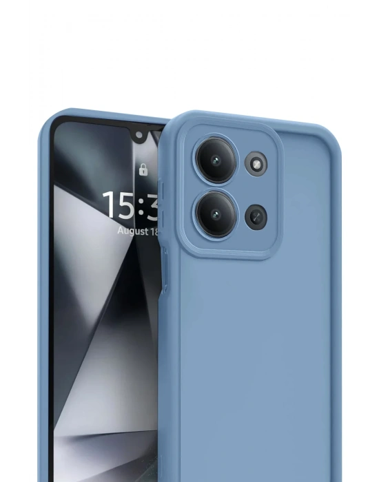 Newface Xiaomi Redmi 15C 4G Viera Silikon - Mavi