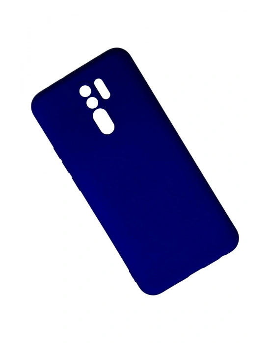 Newface Xiaomi Redmi 9 Kılıf Nano içi Kadife Silikon - Lacivert