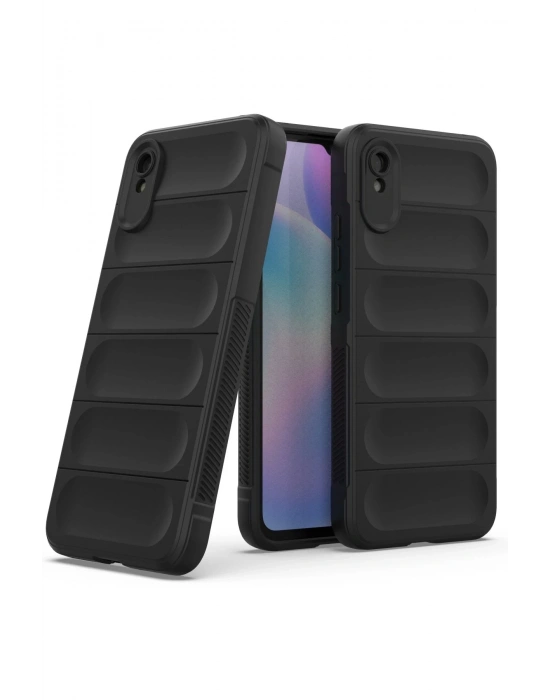 Newface Xiaomi Redmi 9A Kılıf Optimum Silikon - Siyah