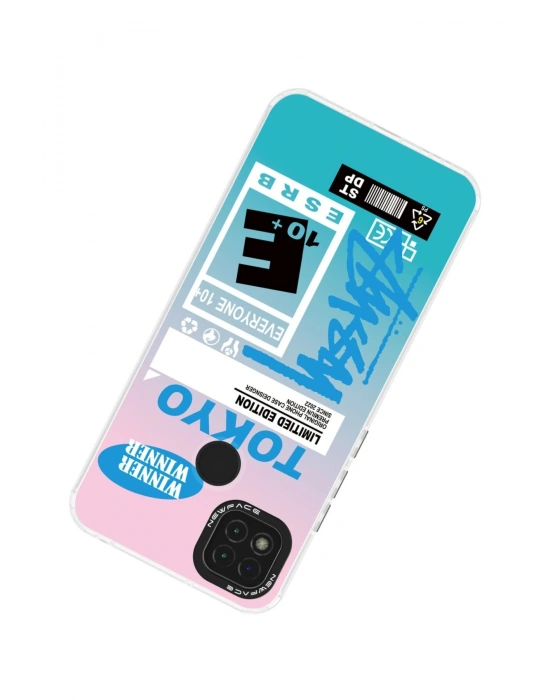 Newface Xiaomi Redmi 9C Kılıf Estoril Desenli Kapak - Estoril - 1