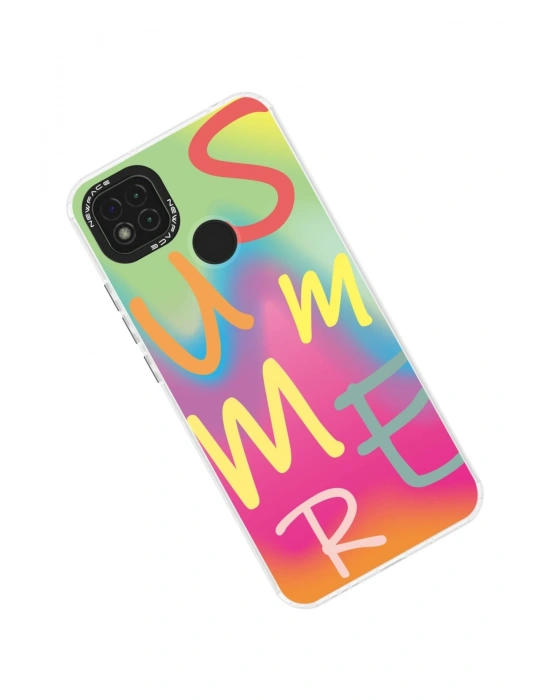 Newface Xiaomi Redmi 9C Kılıf Estoril Desenli Kapak - Estoril - 3