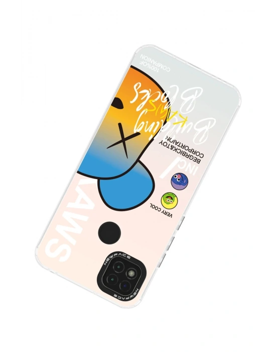 Newface Xiaomi Redmi 9C Kılıf Estoril Desenli Kapak - Estoril - 6