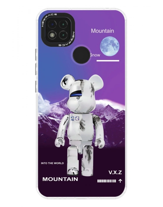 Newface Xiaomi Redmi 9C Kılıf Estoril Desenli Kapak - Estoril - 8