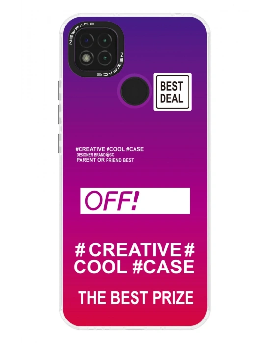 Newface Xiaomi Redmi 9C Kılıf Estoril Desenli Kapak - Estoril - 9