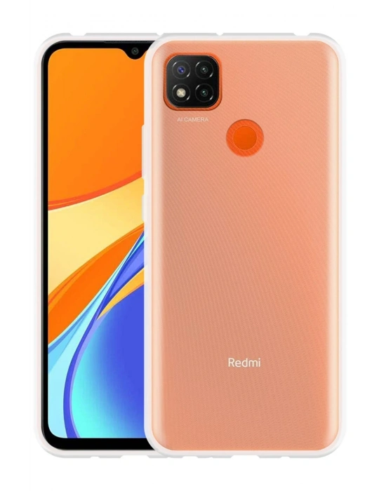 Newface Xiaomi Redmi 9C Kılıf Lüx Şeffaf Silikon