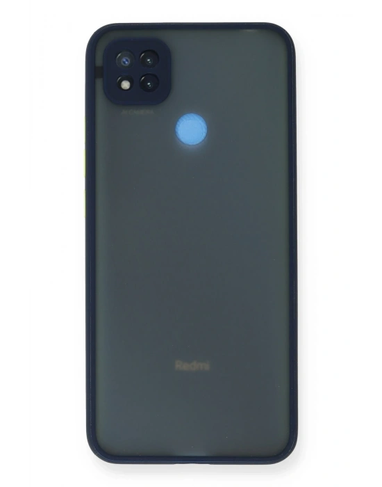 Newface Xiaomi Redmi 9C Kılıf Montreal Silikon Kapak - Lacivert