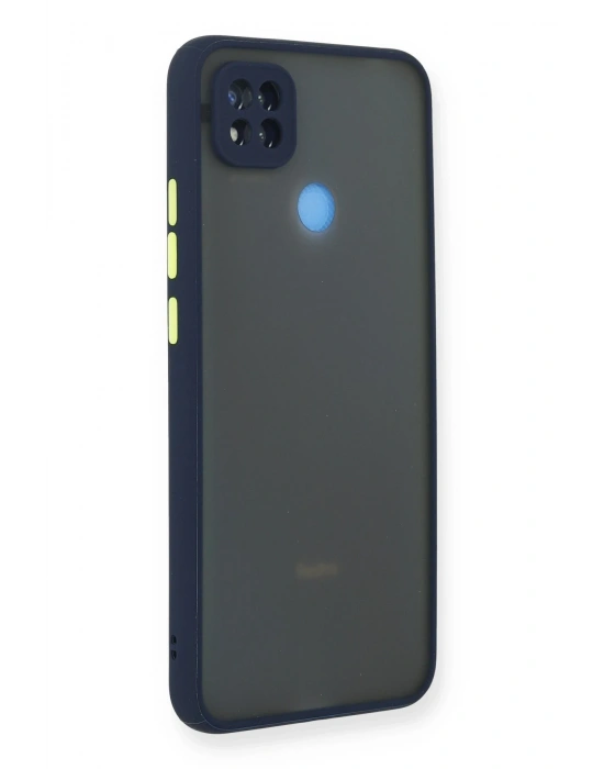 Newface Xiaomi Redmi 9C Kılıf Montreal Silikon Kapak - Lacivert