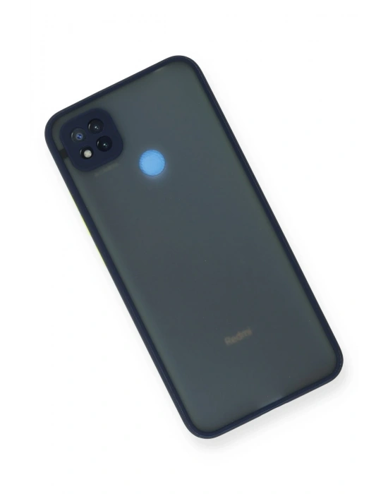 Newface Xiaomi Redmi 9C Kılıf Montreal Silikon Kapak - Lacivert