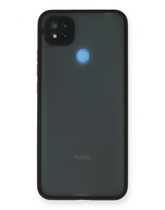 Newface Xiaomi Redmi 9C Kılıf Montreal Silikon Kapak - Siyah