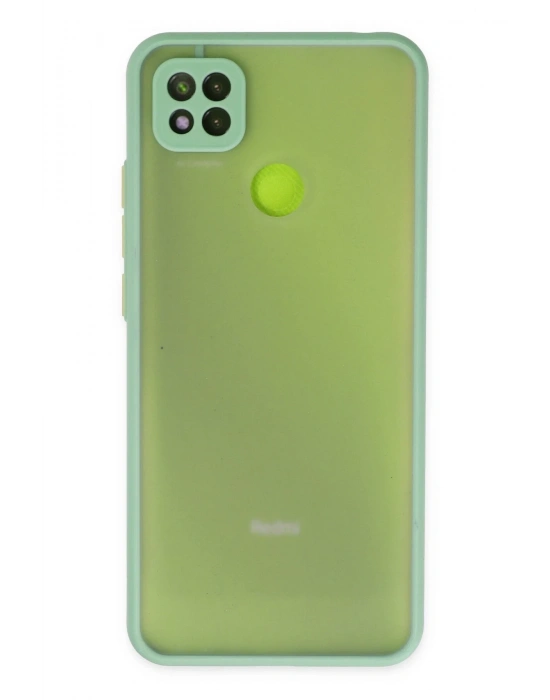 Newface Xiaomi Redmi 9C Kılıf Montreal Silikon Kapak - Turkuaz