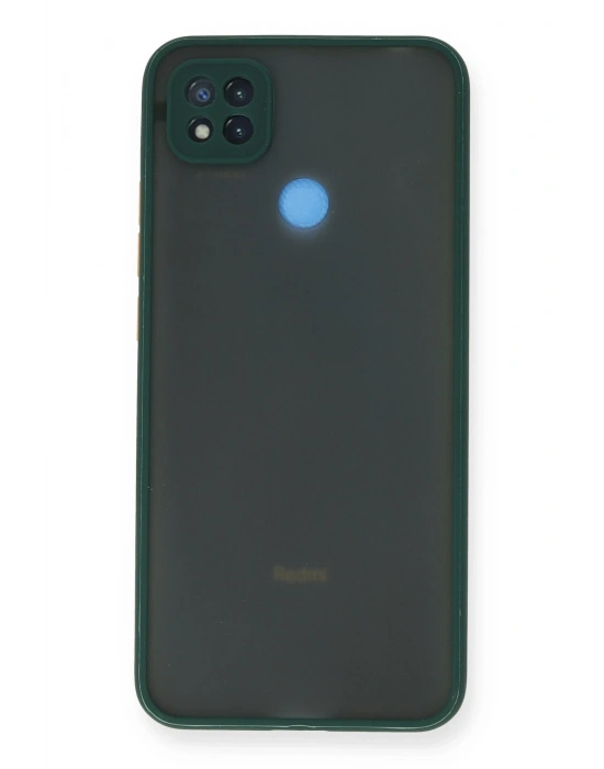 Newface Xiaomi Redmi 9C Kılıf Montreal Silikon Kapak - Yeşil