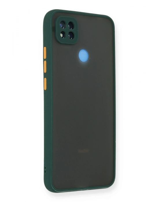 Newface Xiaomi Redmi 9C Kılıf Montreal Silikon Kapak - Yeşil