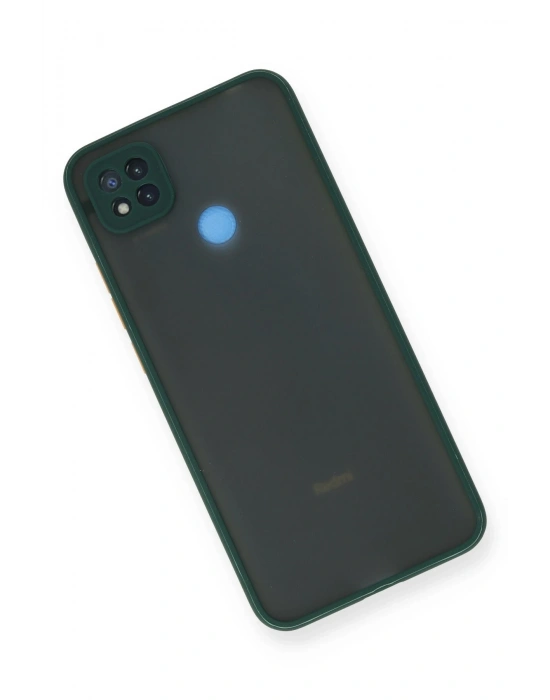 Newface Xiaomi Redmi 9C Kılıf Montreal Silikon Kapak - Yeşil