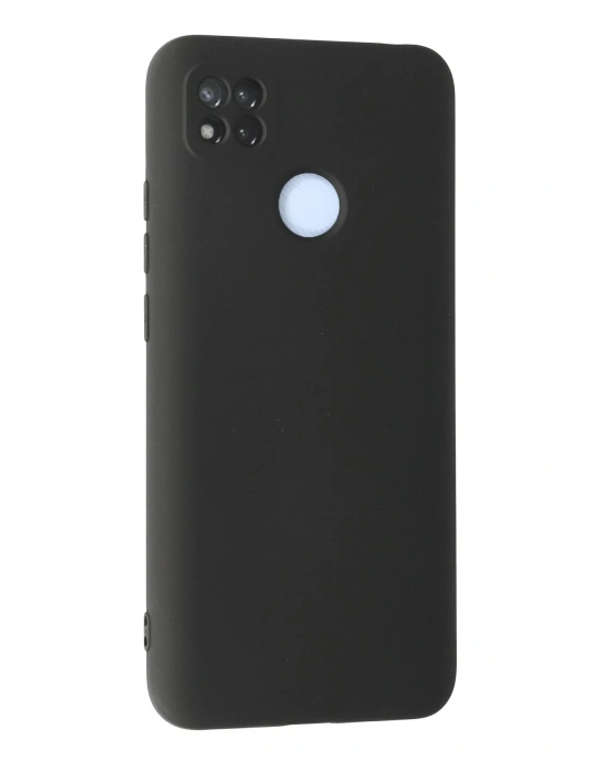 Newface Xiaomi Redmi 9C Kılıf Nano içi Kadife Silikon - Gri