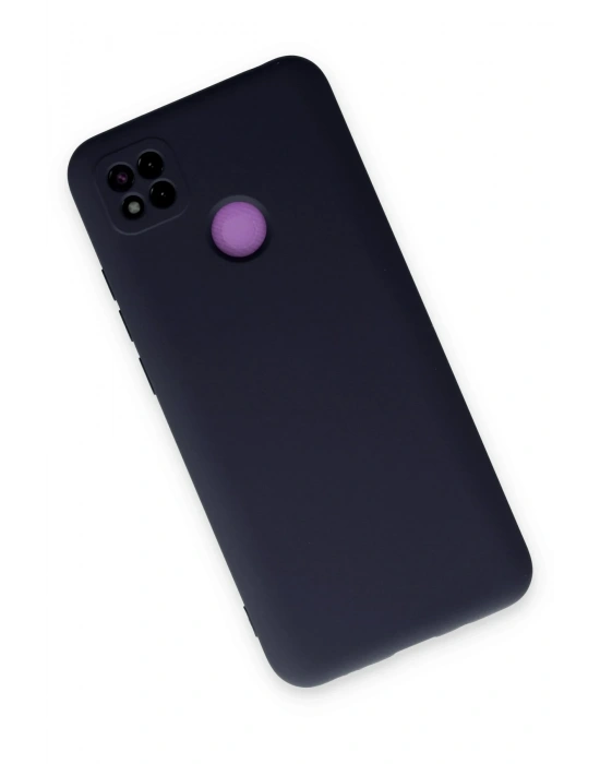 Newface Xiaomi Redmi 9C Kılıf Nano içi Kadife Silikon - Lacivert
