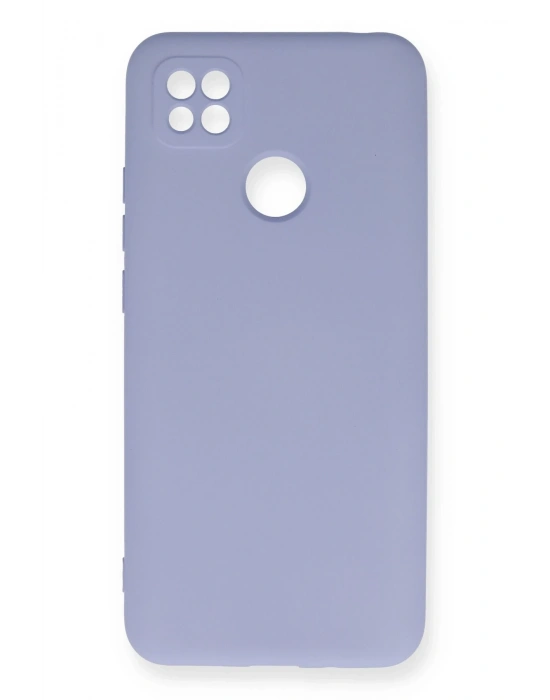 Newface Xiaomi Redmi 9C Kılıf Nano içi Kadife Silikon - Lila