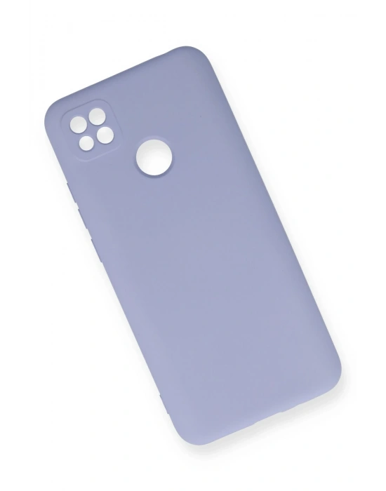 Newface Xiaomi Redmi 9C Kılıf Nano içi Kadife Silikon - Lila