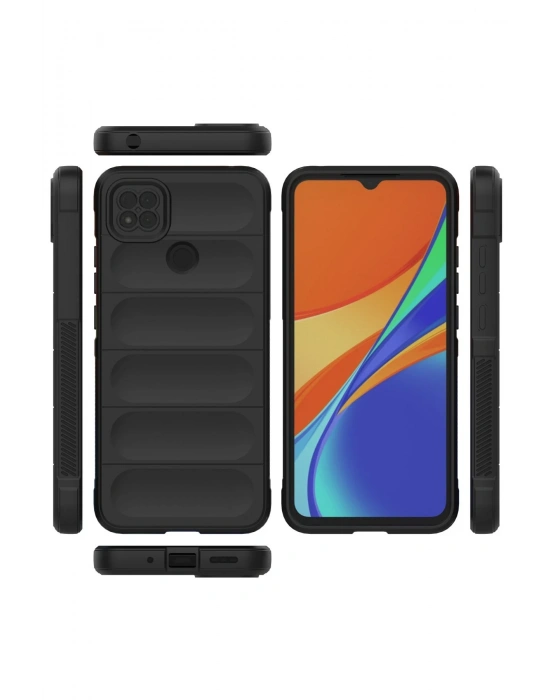 Newface Xiaomi Redmi 9C Kılıf Optimum Silikon - Siyah