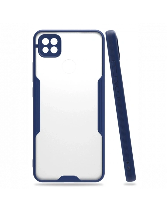 Newface Xiaomi Redmi 9C Kılıf Platin Silikon - Lacivert