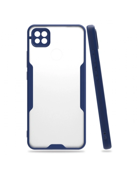 Newface Xiaomi Redmi 9C Kılıf Platin Silikon - Lacivert