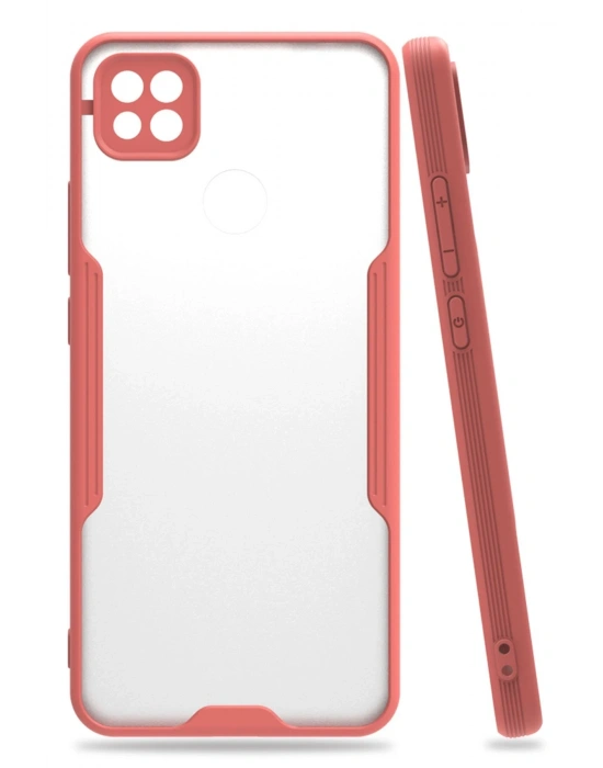 Newface Xiaomi Redmi 9C Kılıf Platin Silikon - Pembe