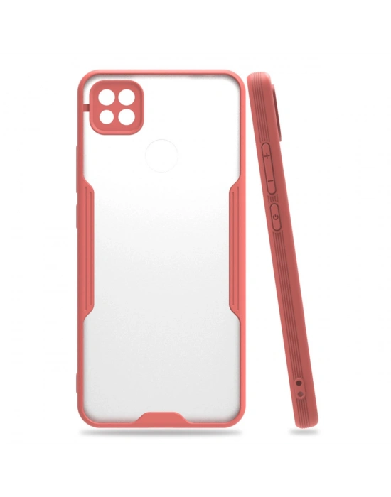 Newface Xiaomi Redmi 9C Kılıf Platin Silikon - Pembe