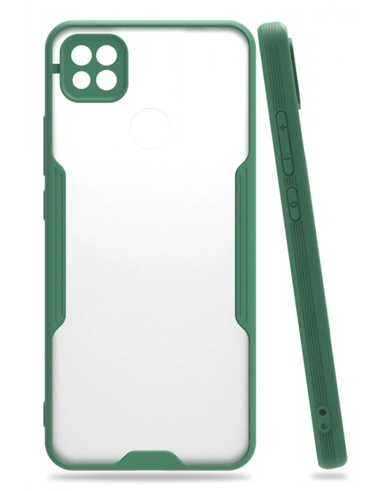 Newface Xiaomi Redmi 9C Kılıf Platin Silikon - Yeşil