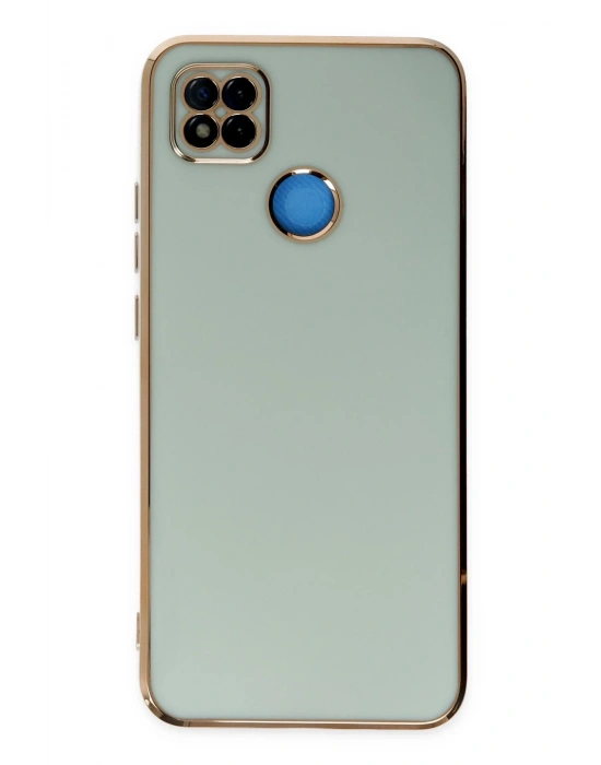 Newface Xiaomi Redmi 9C Kılıf Volet Silikon - Açık Yeşil