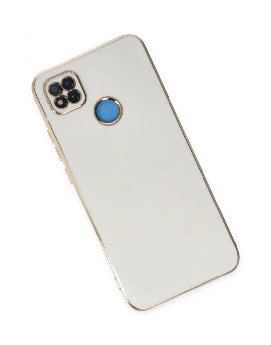 Newface Xiaomi Redmi 9C Kılıf Volet Silikon - Beyaz