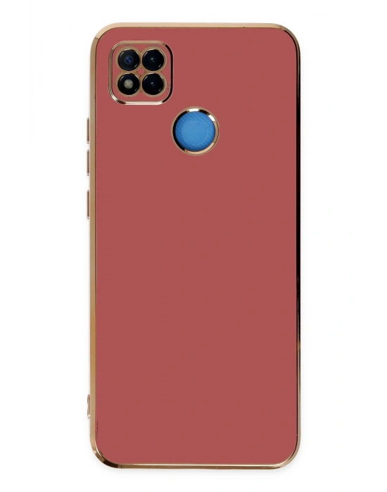 Newface Xiaomi Redmi 9C Kılıf Volet Silikon - Kırmızı