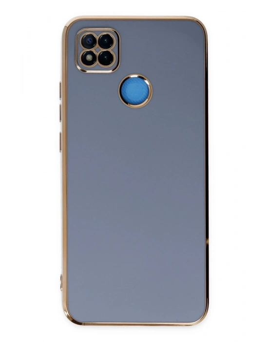 Newface Xiaomi Redmi 9C Kılıf Volet Silikon - Mavi