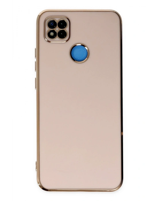 Newface Xiaomi Redmi 9C Kılıf Volet Silikon - Pembe