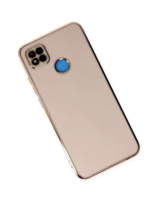 Newface Xiaomi Redmi 9C Kılıf Volet Silikon - Pembe