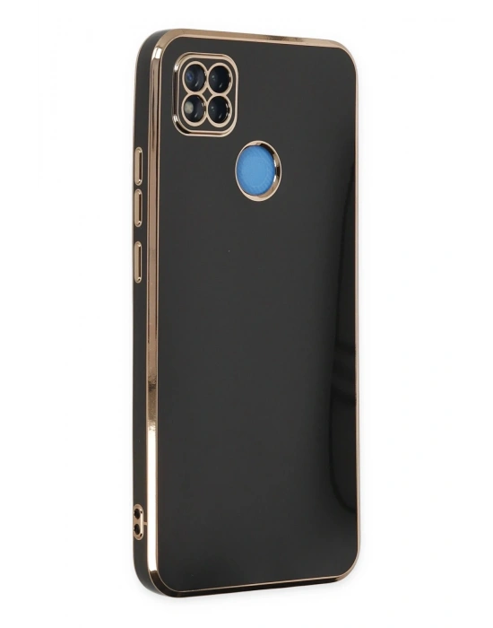 Newface Xiaomi Redmi 9C Kılıf Volet Silikon - Siyah