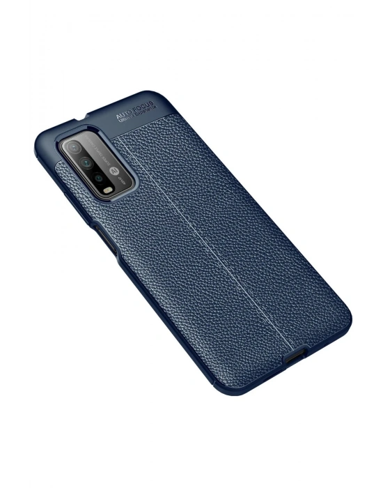 Newface Xiaomi Redmi 9T Kılıf Auto Focus Kapak - Lacivert