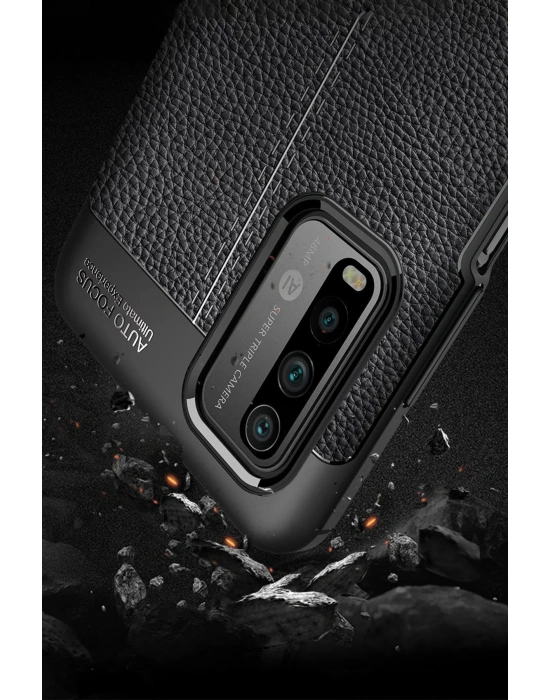 Newface Xiaomi Redmi 9T Kılıf Auto Focus Kapak - Lacivert