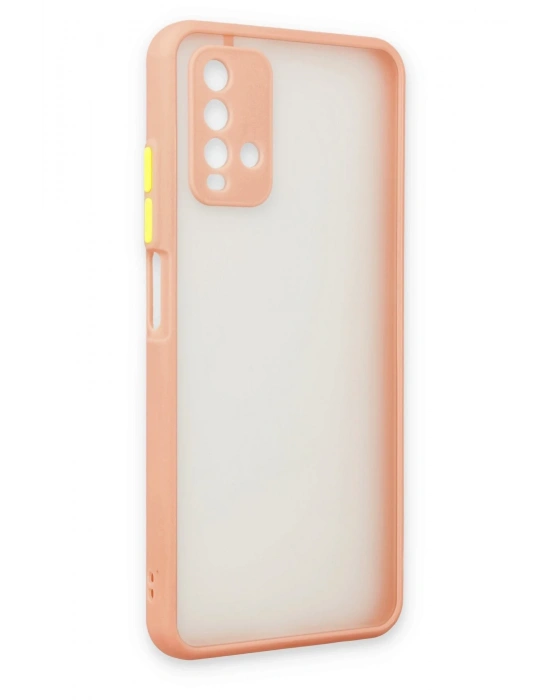 Newface Xiaomi Redmi 9T Kılıf Montreal Silikon Kapak - Pembe